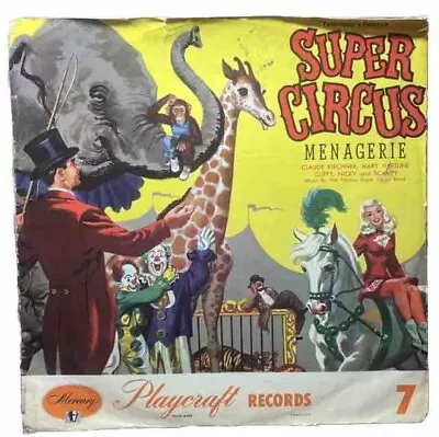 Super Circus Menagerie Mercury Playcraft MP 7 Mary Hartline Super Circus Band • $16.79