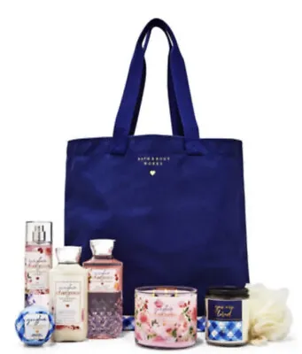 Bath & Body Works Gingham Gorgeous Gift Set Tote Bag Mothers Day 2023 Free Ship • £67.45