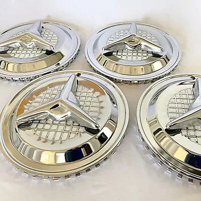 Custom / Leadsled Oldsmobile Fiesta Hub Caps X 4 - Hot Rod/ Classic Truck - 15  • $119.95