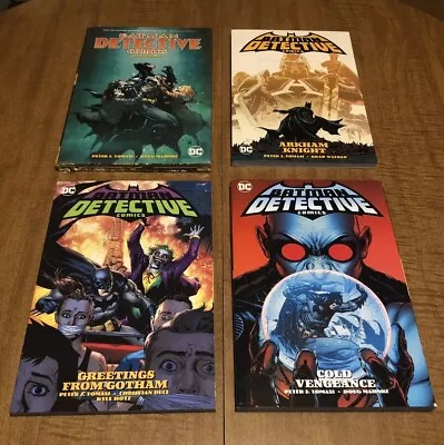 Batman: Detective Comics Vol. 1234 By Peter J. Tomasi Cold Vengeance Arkham • $56