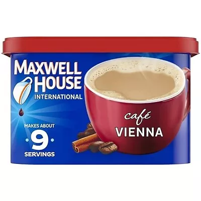 Maxwell House International Café Flavored Instant Coffee Café Vienna 9 Ounce • $6.66