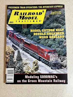  RAILROAD MODEL CRAFTSMAN MAGAZINE  August 2003 Green Mtn Railway • $8