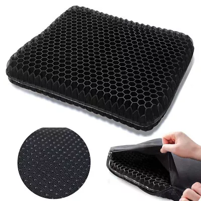 $22.79 • Buy Orthopedic Gel Seat Cushion Pad For Car Seat Office Chair Desk Wheelchair Pillow