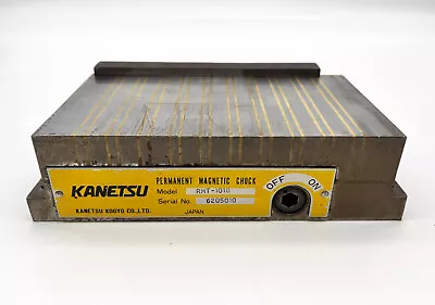 Kanetsu Magnetic Fine Pole Chuck RMT-1018 4  X 7  • $340