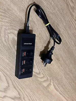 Astrotek 3 PORT USB SMART CHARGER With Smart IC 5V/3A (Black). Used • $5