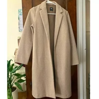 Zara Coat In Sand Size XL • $100
