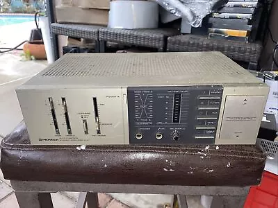 FOR PARTS/ REPAIR Vintage PIONEER Amplifier Model A-X7 Silver 60hz • $65.75