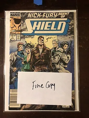 Marvel Comics Nick Fury Agent Of Shield # 1 (Vol 3 1989) You Pick Condition! • $3.50
