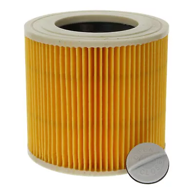 Wet Dry Cartridge Filter For Karcher WD2.200 WD3.500 A2000 Hoover Vacuum VC6100 • £7.25