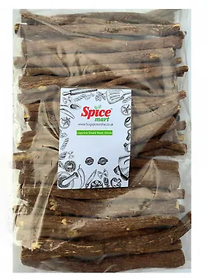 Liquorice | Licorice Dried Root Sticks | Jethimadh Stick Premium Quality 50g-1kg • £17.99