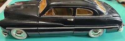 ERTL American Muscle 1949 1:18 Mercury Coupe 2 Door Black Die Cast Car Yellowed • $33