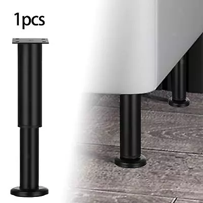 Metal Adjustable Leg For Table Bed Frame Fixed Support Feet For Cabinet • £10.79