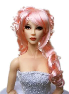 Monique Collection EMMA  Synthetic Mohair Wig PALE PINK Sz 7-8 NEW MINT • $38