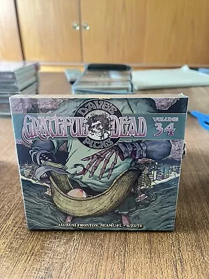 Grateful Dead Dave's Picks Volume 34 Ja-alai Fronton Miami Fl 6/23/74 4cd Sealed • $50