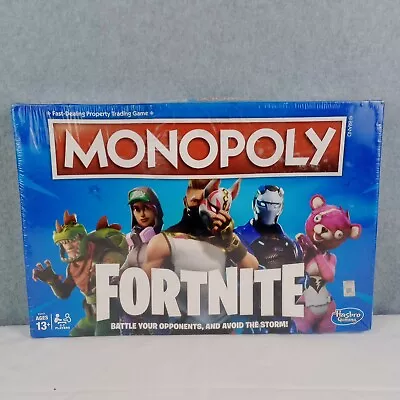 Monopoly Fortnite Limited Edition Board Game Chapter 1 Battle Royale Pass *READ* • $22.40