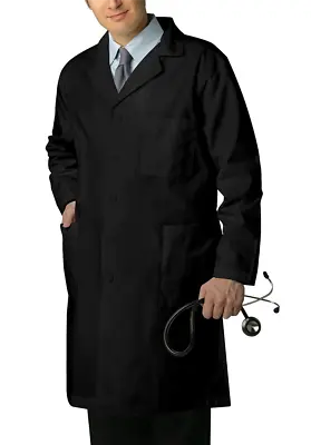 £39.59 • Buy Adar Men Technician Doctor Nurse Uniform Back Belt Inner Pockets Long Lab Coat