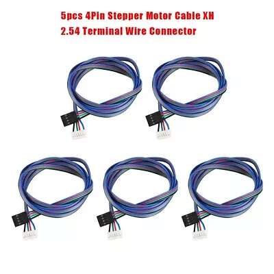 Effortless Connection With This 1m Cable Set For Nema16/Nema17 Stepper Motors • £7.42