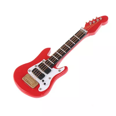 1:12 Dollhouse Miniature Music Electric Guitar For Kids Musical Toy Hous FM • $2.98