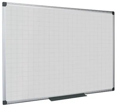 Bi-Office Maya Magnetic Whiteboard Gridded 1200x900mm MA0547170 • £87.13