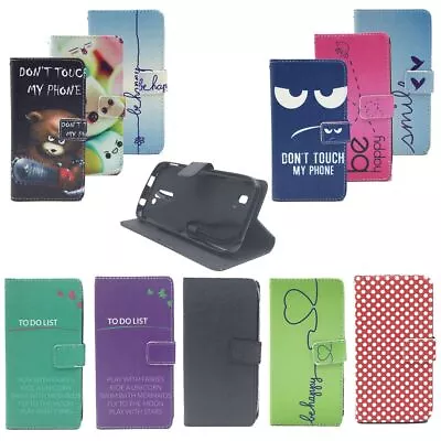 Case Wallet Frame Bumper Cell Phone Case Cover Leather Imitation Book Style • $30.65