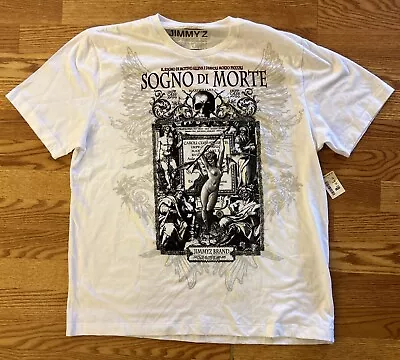 Vintage 90s  JIMMY Z Surf Skate Sogno Di Morte T-Shirt Mens XL Single Stitch • $99