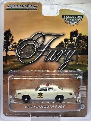 Greenlight Hobby Excl Hazzard County Sheriff 1977 Plymouth Fury Real Riders! • $12.29