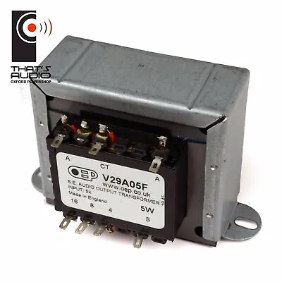 Valve Amplifier Output Transformer 5W Single Ended (EL84 ECL82 ECL83) OEP V29... • £60