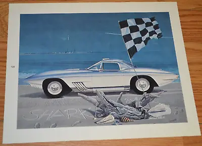 ★★1962 Chevy Corvette Mako Shark Concept Prototype Picture Photo Print Art 62 • $9.99