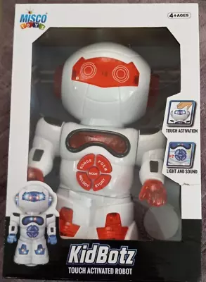 MISCO ROBOT TOY Touch Activated Travel Sings Story KID BOTZ 10  • $29.99