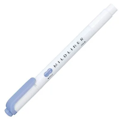 Zebra Mildliner Marker Pen : Mild Dark Blue • $2.95