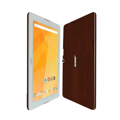 $19.83 • Buy Skinomi Dark Wood Skin & Screen Protector For Acer Iconia One 10 B3-A20