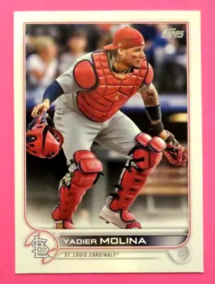 2022 Topps Series 1 St. Louis Cardinals - YADIER MOLINA - Puerto Rico • $1