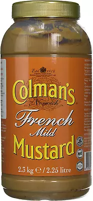 Colman's French Mustard 2.25 Litre • £18.55