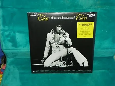 ELVIS PRESLEY Showroom Internationale 180-gram VINYL 2xLP Sealed FREE CD • $69.95