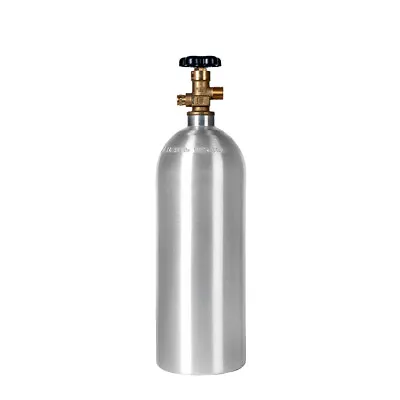 New 5 Lb. Aluminum CO2 Cylinder Tank With CGA320 Valve DOT Stamped / TC Approved • $59.40