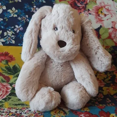 £15 • Buy F&f 7  Beige Puppy Dog Baby Soft Toy Plush Comforter Tesco
