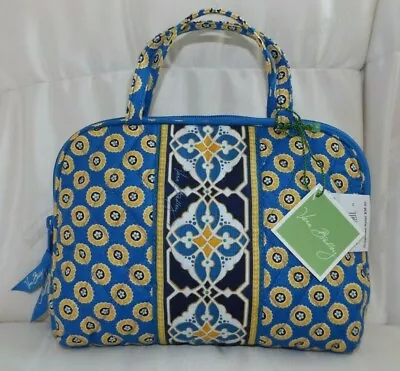 VERA BRADLEY Purse Cosmetic Case - Riviera Blue - New With Tag • $29.95