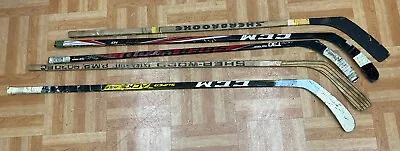 Vintage HOCKEY STICK Lot Sports Man Cave Wall Art Decor Loft Set CCM Sherbrooke • $49.99