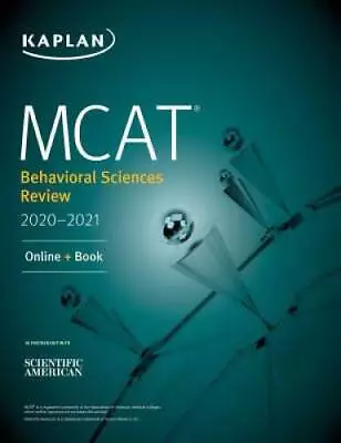 MCAT Behavioral Sciences Review 2020-2021: Online  Book (Kapl - ACCEPTABLE • $4.57
