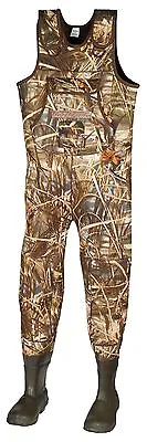 KOBUK Pro Guide Realtree Max-4 Camo Neoprene Hunting Wader Lug Size 11 Reg 1000G • $185.95