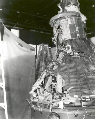 MA-1 Capsule Reassembled After Explosion Mercury Program 8X12 PHOTOGRAPH • $9.95