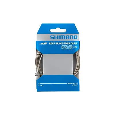 Shimano Road Tandem Stainless Steel Brake Cable 1.6 X 3500 Mm • £2.95