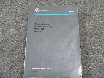 1973-1975 Mercedes Benz 450SL Suspension Axle Brakes Service Repair Manual 1974 • $72.44