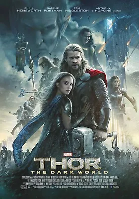 Marvel THOR The Dark World Movie Poster / 50x70 Cm / 24x36 In / 27x40 In/#142 • $12.99