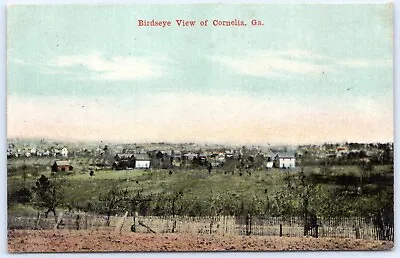 Postcard GA Cornelia Georgia Birdseye View Habersham County B13 • $24.99