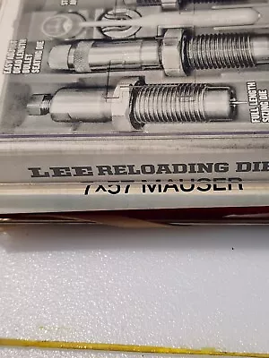 Lee Reloading Dies 7 X 57 Mauser Pre Owned • $26.95