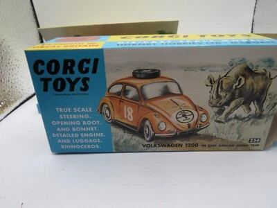 £35 • Buy Corgi Model Club 256 VOLKSWAGEN 1200 EAST AFRICA SAFARI Reissue