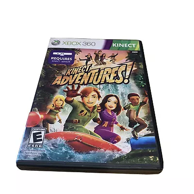 Kinect Adventures  (Xbox 360 2010) Video Game Tested Kids Game • $4.52