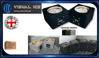 £29.94 • Buy Speaker Pod Box Mount Co Axial Component Van Car Audio Sub Amp 6.5 5.25 5 4 ...