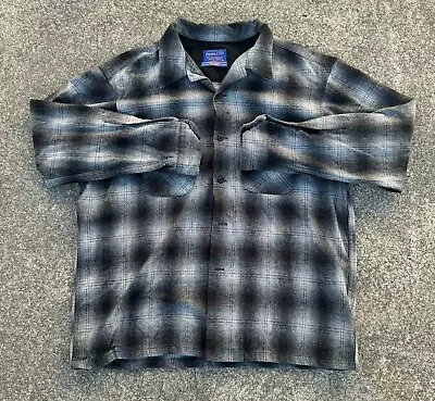 Pendleton 100% Pure Virgin Wool Vintage 2 Pocket Flannel SEE PICS (Size: XL) • $27.99